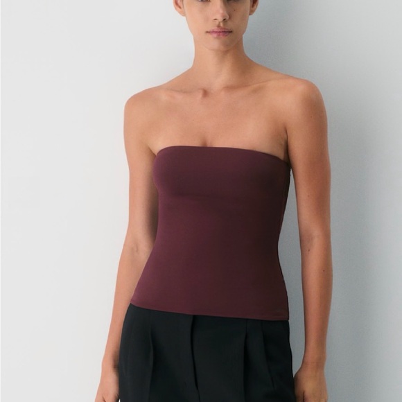 Aritzia NWOT Original Contour Tube Top - Picture 2 of 4